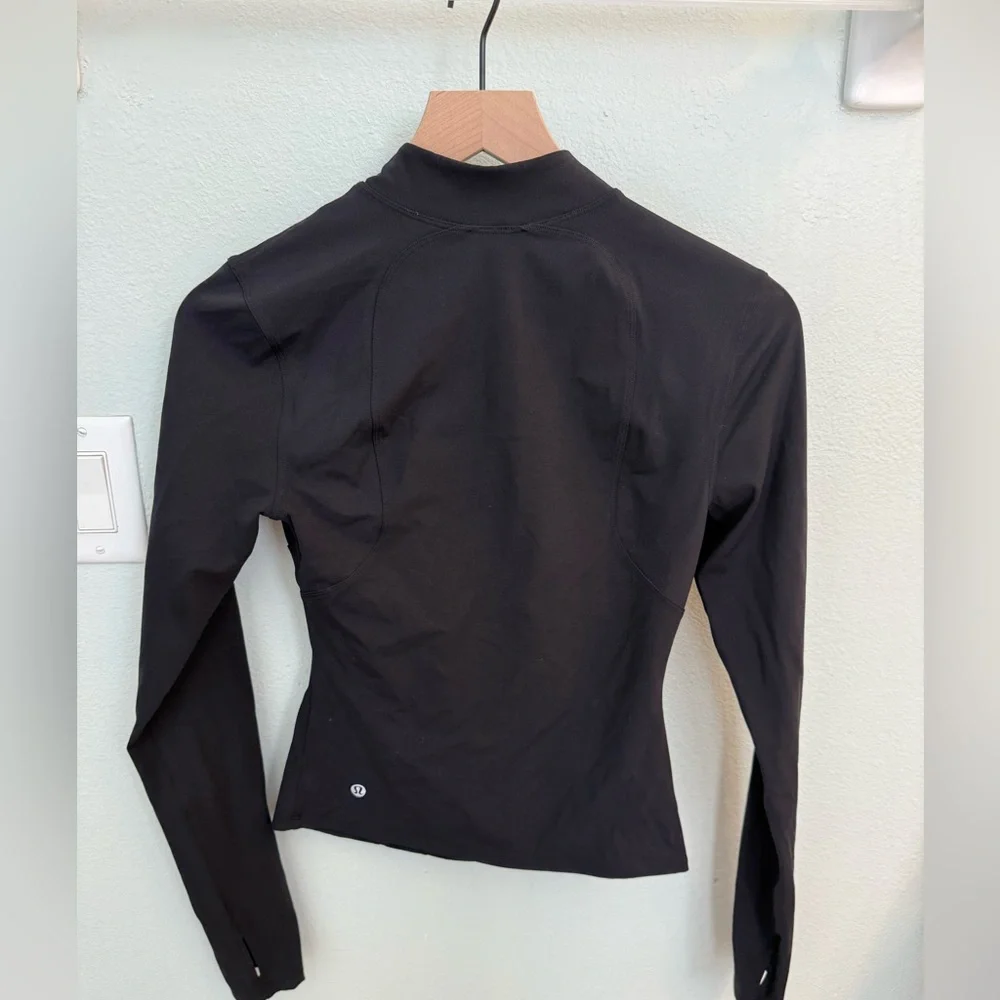 Lululemon black Luxtreme Running Half-Zip - Picture 3 of 9